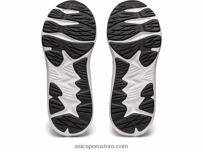 RPVB4275 ralladura de lima/negra Asics sacudida 4 preescolar