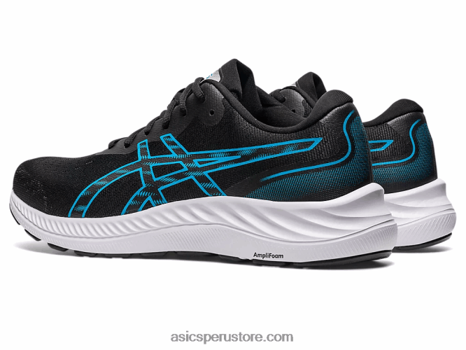 RPVB428 negro/azul isla Asics gel-excite 9
