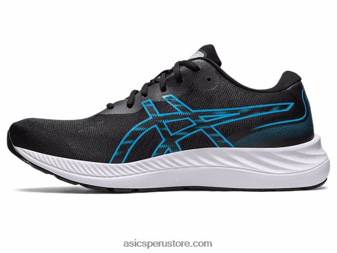 RPVB428 negro/azul isla Asics gel-excite 9