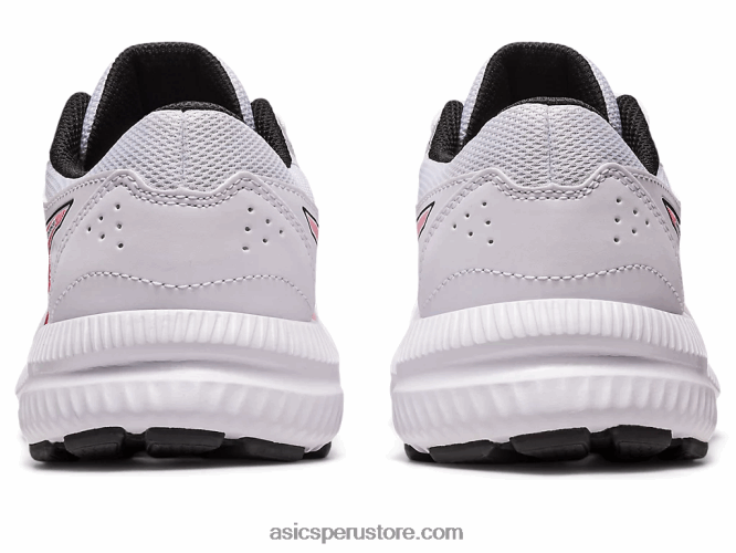 RPVB4281 blanco/rojo eléctrico Asics competir 8 grado de la escuela