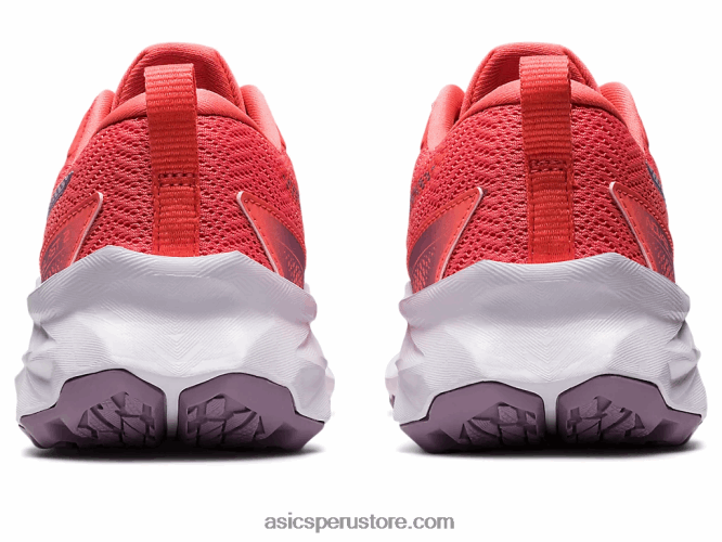 RPVB4285 papaya/violeta crepuscular Asics escuela primaria novablast 2