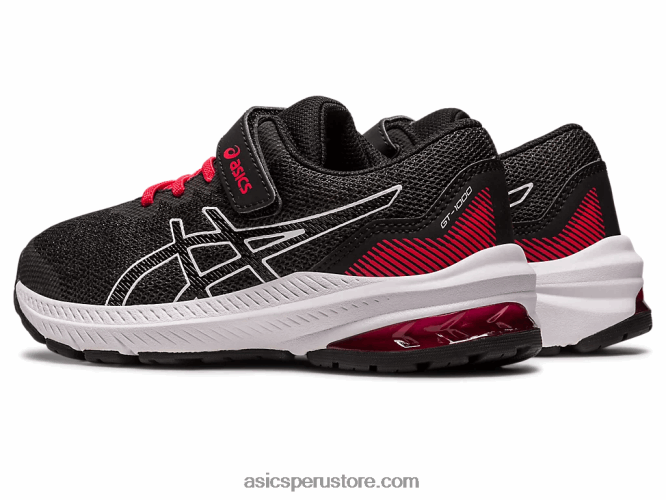 RPVB4288 negro/rojo eléctrico Asics gt-1000 11 preescolar