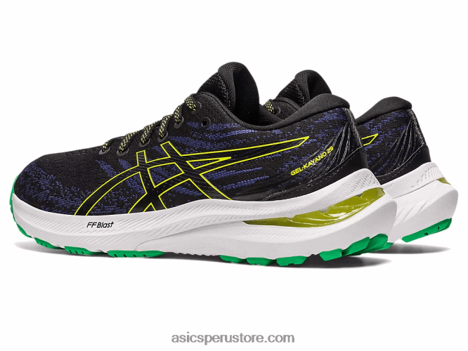 RPVB4291 ralladura de lima/negra Asics escuela primaria gel-kayano 29