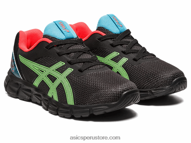 RPVB4295 gecko negro/verde Asics gel-quantum lyte ii preescolar