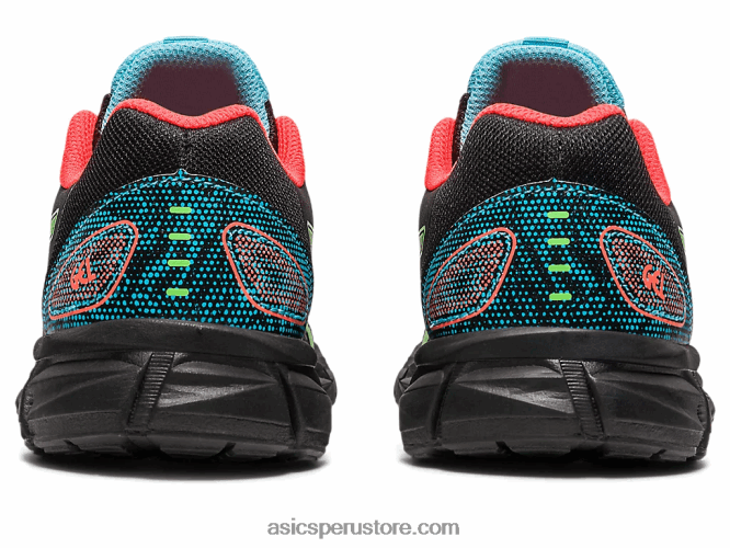 RPVB4295 gecko negro/verde Asics gel-quantum lyte ii preescolar