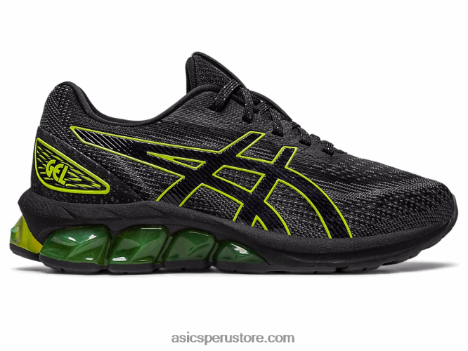 RPVB4300 negro/lima neón Asics escuela primaria gel-quantum 180 vii