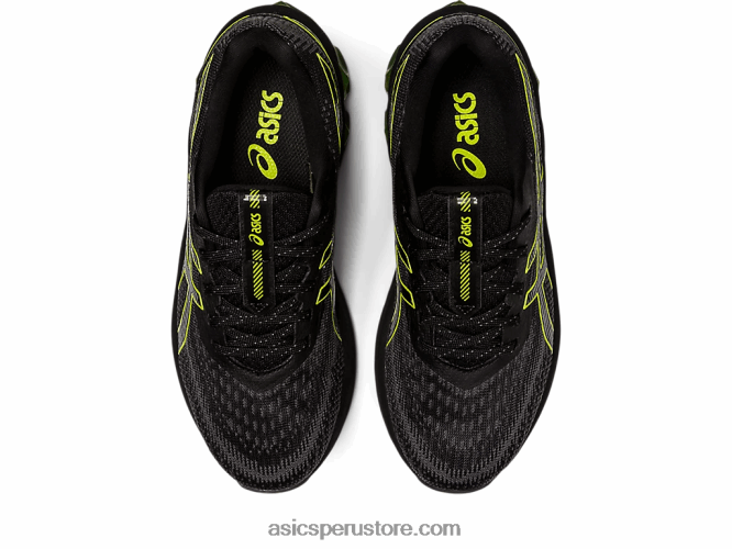RPVB4300 negro/lima neón Asics escuela primaria gel-quantum 180 vii