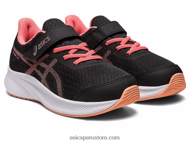 RPVB4305 negro/papaya Asics preescolar patriota 13