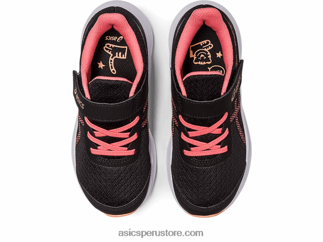 RPVB4305 negro/papaya Asics preescolar patriota 13
