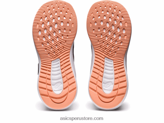 RPVB4305 negro/papaya Asics preescolar patriota 13