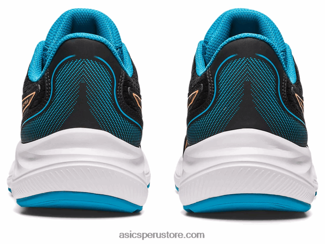 RPVB4307 melocotón negro/sol Asics gel-excite 9 grado escuela