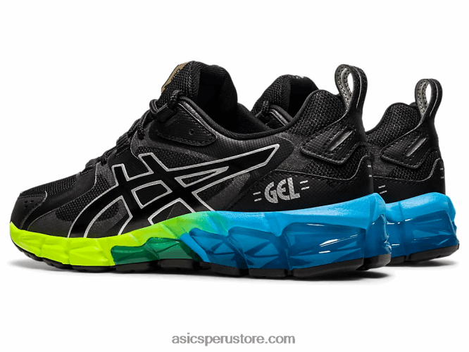 RPVB4315 negro/azul aizuri Asics gel-quantum 180 6 escuela primaria