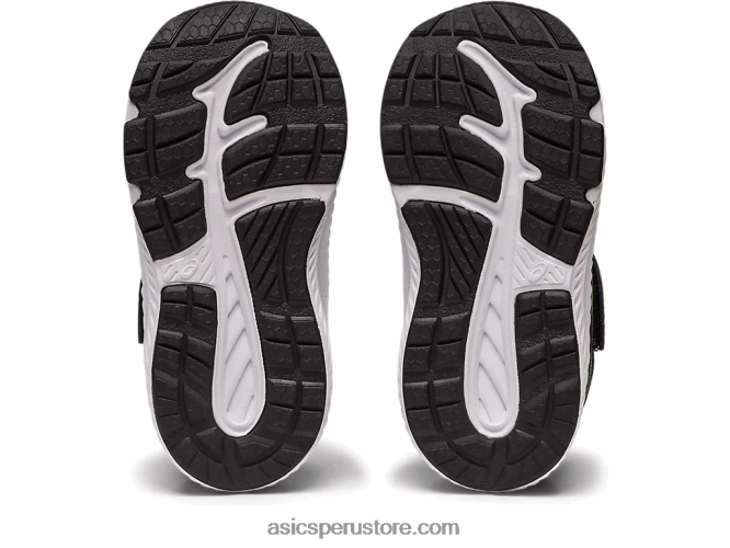 RPVB4316 ralladura de lima/negra Asics competir 8 tamaño del niño