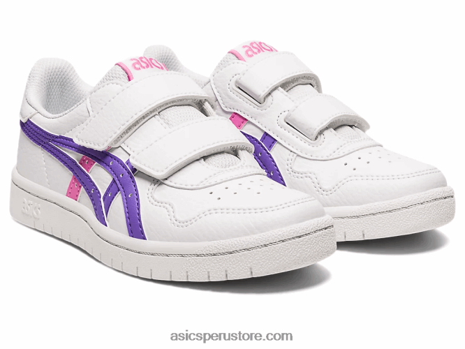 RPVB4323 blanco/amatista Asics preescolar de japon