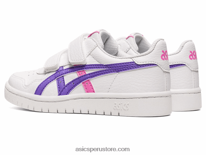 RPVB4323 blanco/amatista Asics preescolar de japon
