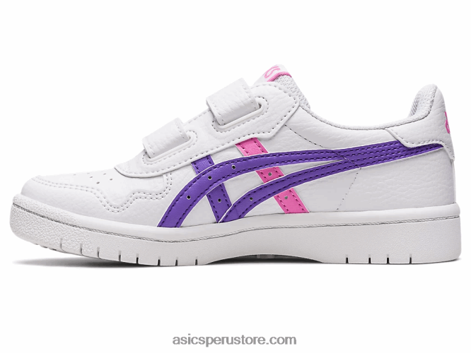 RPVB4323 blanco/amatista Asics preescolar de japon