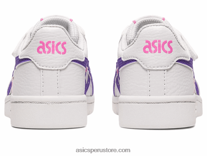 RPVB4323 blanco/amatista Asics preescolar de japon