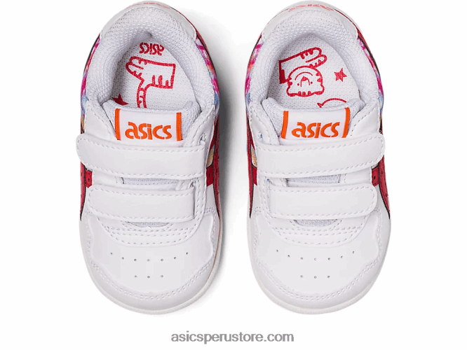 RPVB4329 blanco/rojo clásico Asics tamaño de niño de Japón