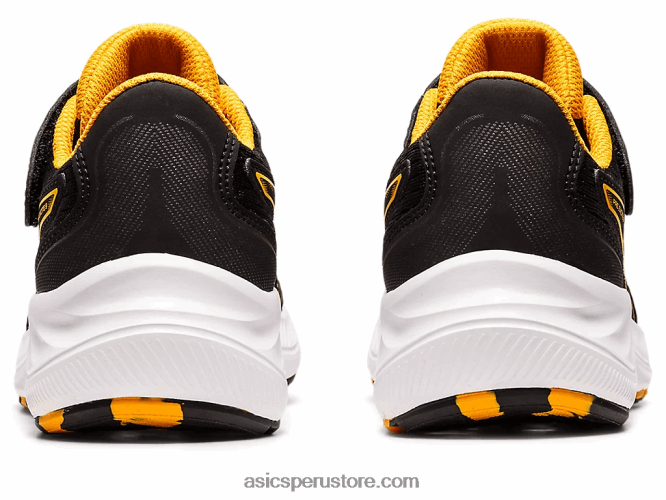 RPVB4344 negro/ámbar Asics preexcite 9 preescolar