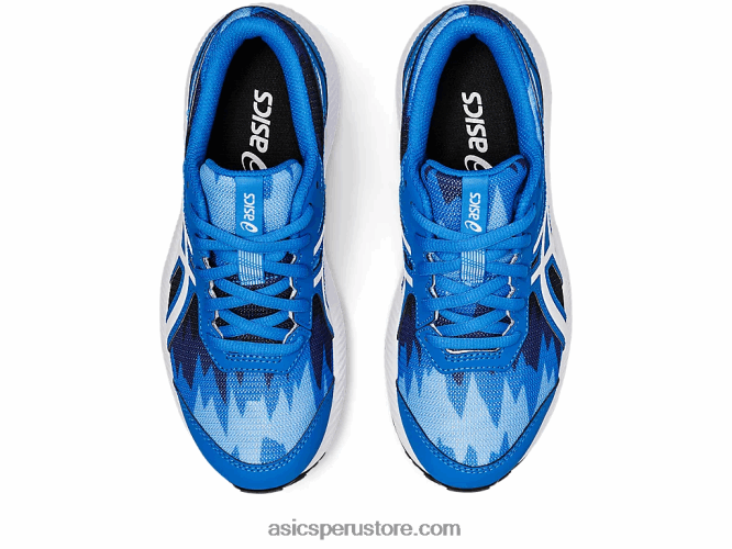 RPVB4345 azul eléctrico/blanco Asics competir 8 grado de la escuela