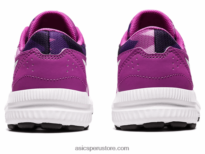 RPVB4348 orquídea/blanco Asics competir 8 grado de la escuela