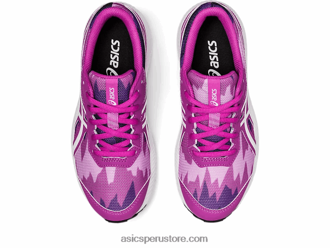 RPVB4348 orquídea/blanco Asics competir 8 grado de la escuela