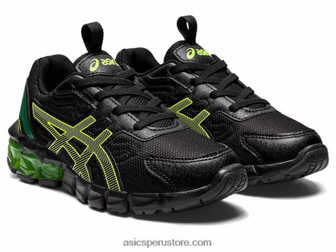 RPVB4355 negro/amarillo de seguridad Asics gel-quantum 90 3 preescolar