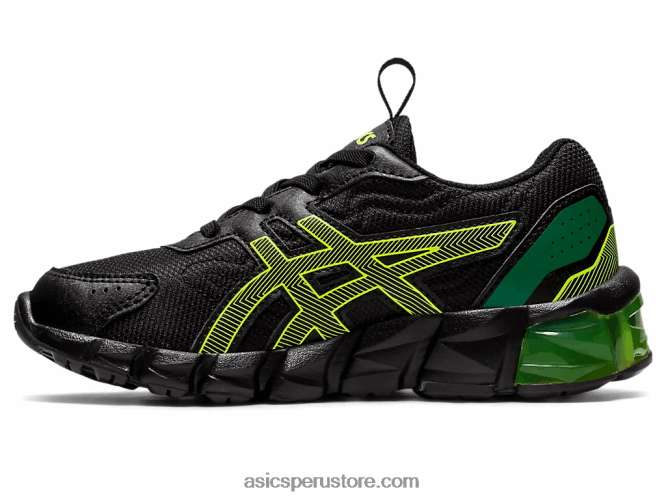 RPVB4355 negro/amarillo de seguridad Asics gel-quantum 90 3 preescolar