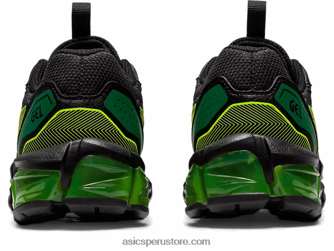 RPVB4355 negro/amarillo de seguridad Asics gel-quantum 90 3 preescolar