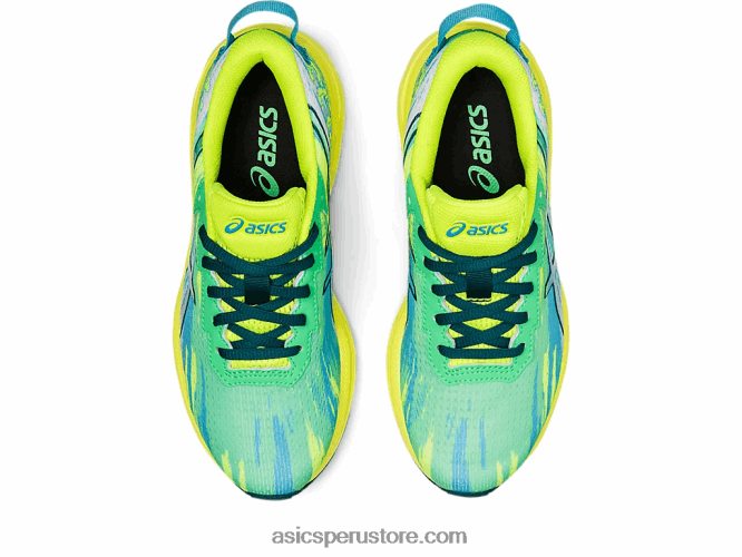 RPVB4357 hoja nueva/pino terciopelo Asics escuela primaria gel-noosa tri 13