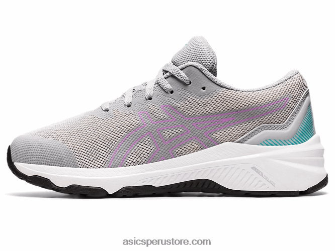 RPVB4359 gris piedmont/brillo lavanda Asics escuela primaria gt-1000 11