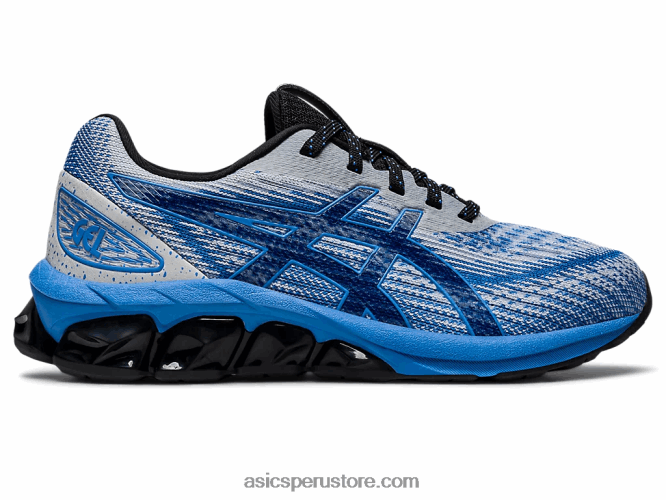 RPVB4366 costa azul/gris glaciar Asics escuela primaria gel-quantum 180 vii