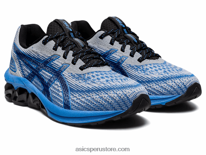 RPVB4366 costa azul/gris glaciar Asics escuela primaria gel-quantum 180 vii