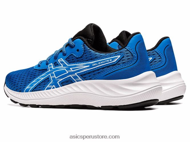 RPVB4368 azul eléctrico/blanco Asics gel-excite 9 grado escuela