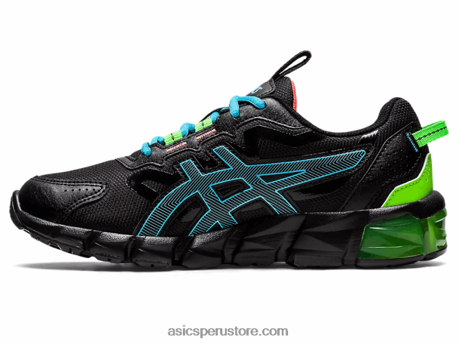 RPVB4373 negro/acuario Asics gel-quantum 90 3 grado escolar