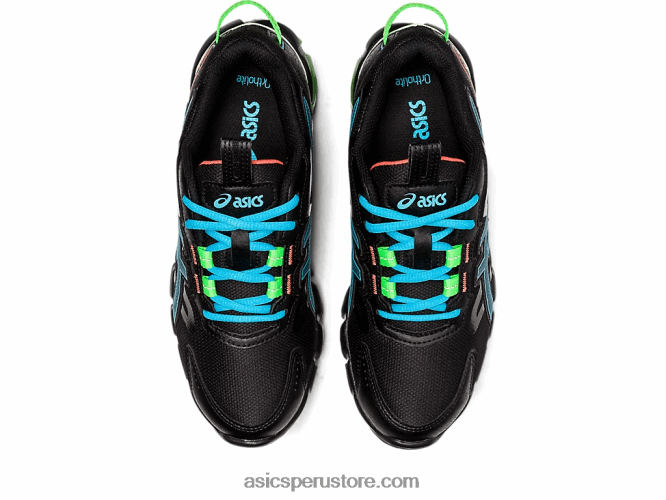 RPVB4373 negro/acuario Asics gel-quantum 90 3 grado escolar