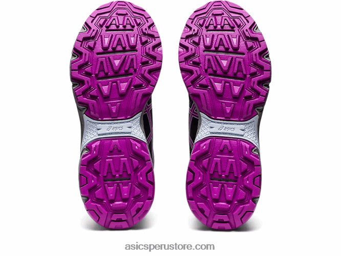 RPVB4376 medianoche/orquídea Asics gel-ventura 8 escuela primaria