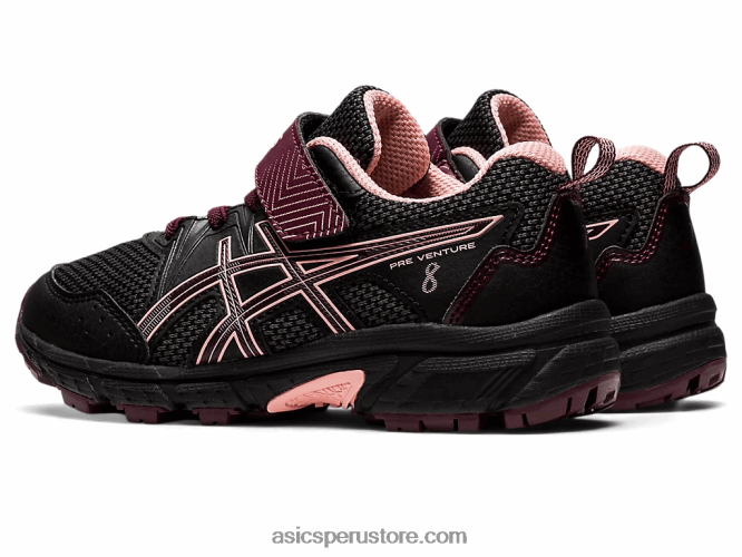 RPVB4379 marte negro/profundo Asics pre-venture 8 preescolar