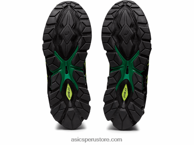 RPVB4381 negro/amarillo de seguridad Asics escuela primaria gel-quantum 360 vii