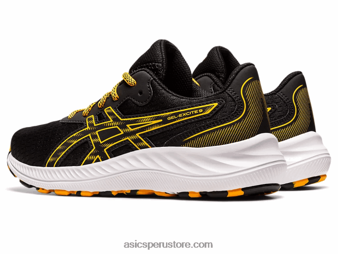 RPVB4384 negro/ámbar Asics gel-excite 9 grado escuela