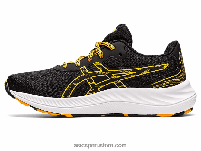 RPVB4384 negro/ámbar Asics gel-excite 9 grado escuela