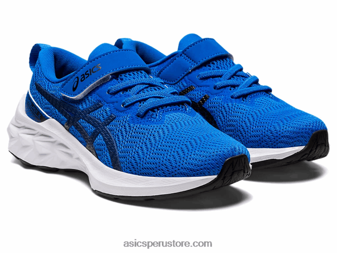 RPVB4392 azul eléctrico/océano profundo Asics preescolar novablast 2