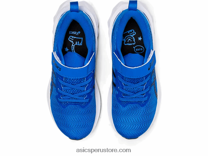 RPVB4392 azul eléctrico/océano profundo Asics preescolar novablast 2