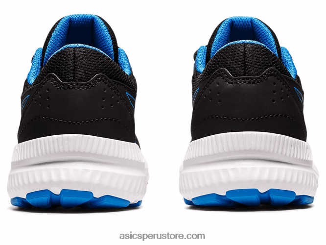 RPVB4394 negro/azul eléctrico Asics competir 8 grado de la escuela