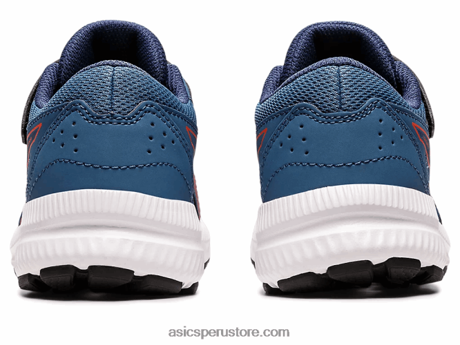 RPVB4398 tomate azul/cherry Asics contend 8 preescolar