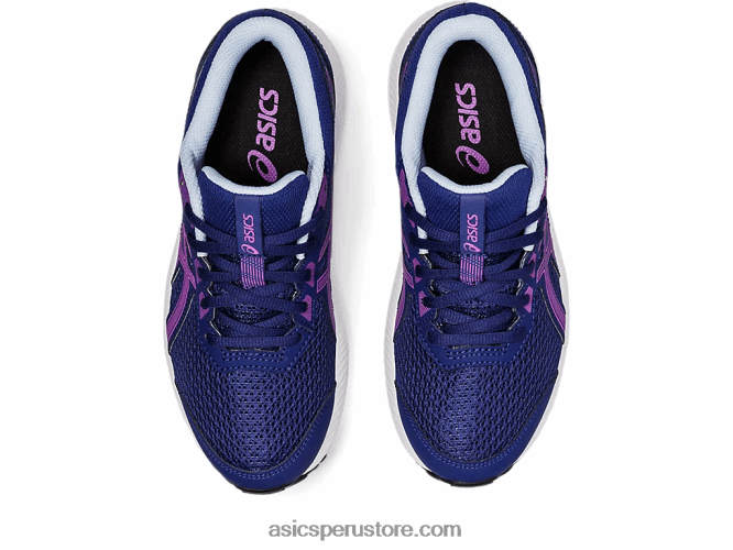 RPVB4399 buceo azul/orquídea Asics competir 8 grado de la escuela