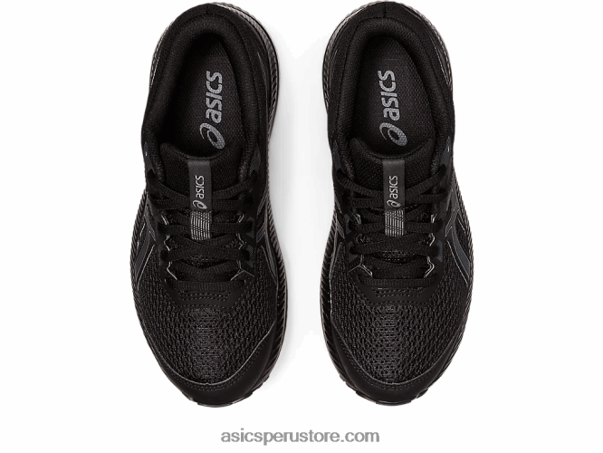 RPVB4402 negro/gris portador Asics competir 8 grado de la escuela