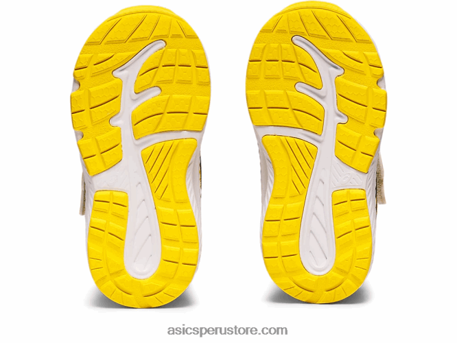 RPVB4406 amarillo vibrante/negro Asics Contender 8 patio de la escuela de tamaño para niños pequeños