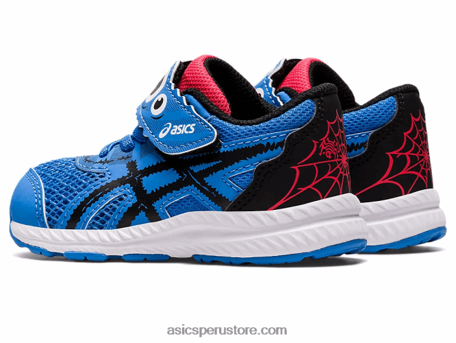 RPVB4407 azul costa/negro Asics Contender 8 patio de la escuela de tamaño para niños pequeños