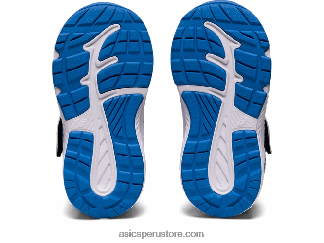 RPVB4407 azul costa/negro Asics Contender 8 patio de la escuela de tamaño para niños pequeños